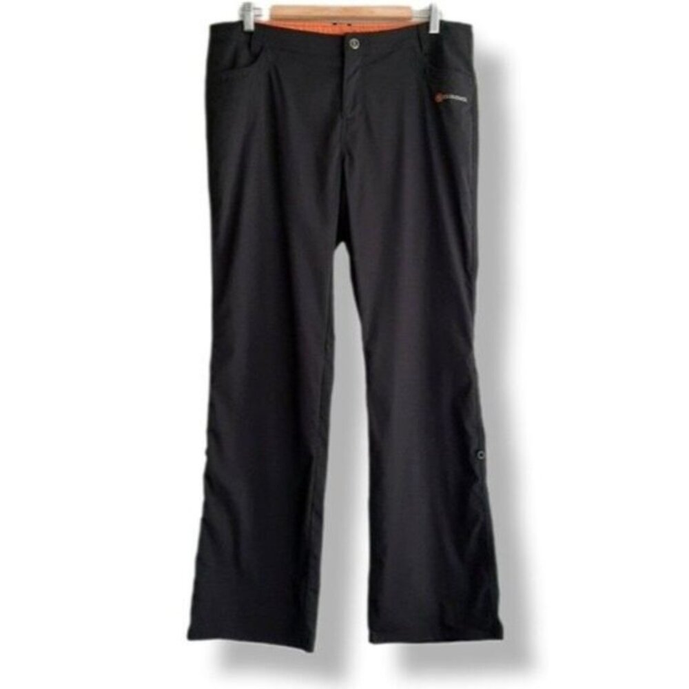 CLOUDVEIL Hiking Lightweight Roll-Up Pants Black Sz XL